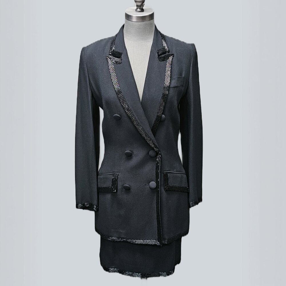 Ports Two-Piece Holiday Vintage Suit